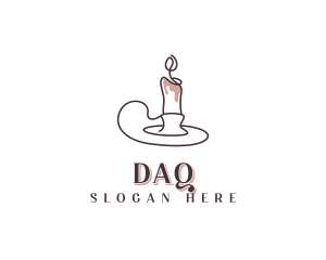 Spa Candlelight Decoration Logo
