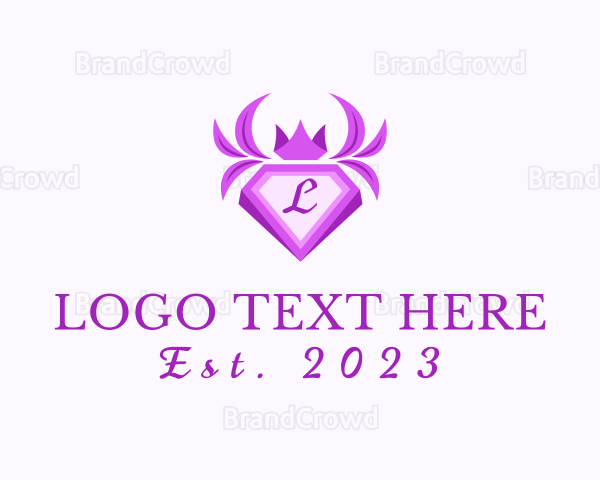 Fashion Diamond Jewelry Logo