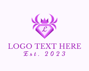 Letter - Fashion Diamond Jewelry logo design