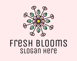Spring - Spring Flower Pattern logo design