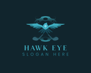 Hawk - Hawk Golf Tournament logo design