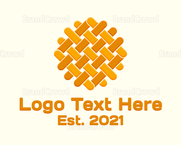 Breakfast Waffle Restaurant Logo