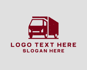 Cargo Delivery Truck Logo