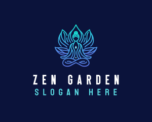 Yoga Zen Fitness logo design