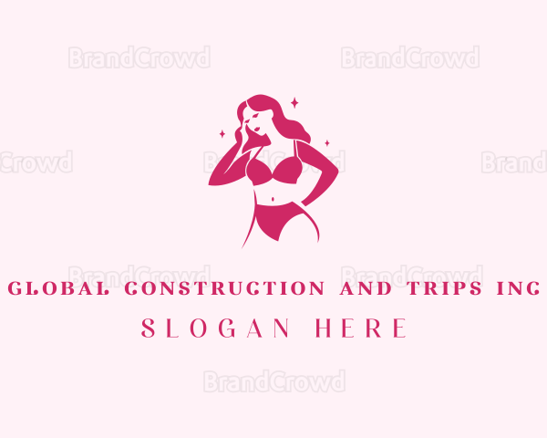 Lingerie Fashion Boutique Logo