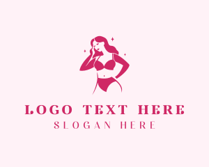 Waxing - Lingerie Fashion Boutique logo design