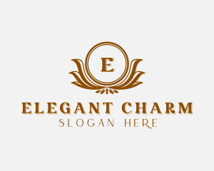 Elegant Floral Event logo design