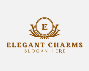 Elegant Floral Event logo design