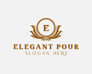 Elegant Floral Event logo design