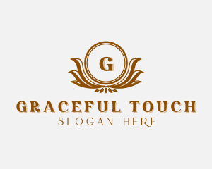 Elegant Floral Event logo design