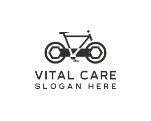 Wrench Bicycle Repair Logo