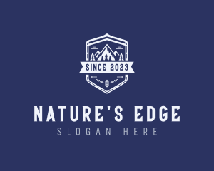 Wilderness - Mountain Trekking Wilderness logo design