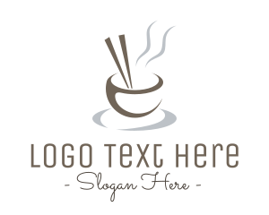 Asian - Minimalist Asian Bowl logo design