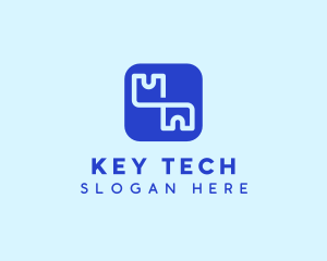 Key Password App  logo design