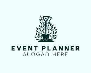 Tree Planting Shovel Logo