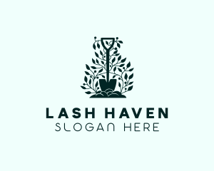 Tree Planting Shovel logo design