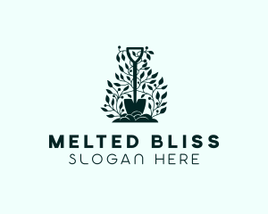 Tree Planting Shovel logo design