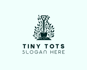 Tree Planting Shovel logo design