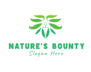 Natural Lion Plant logo design