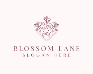 Flower Florist Botanical logo design