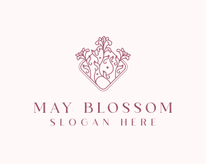 Flower Florist Botanical logo design