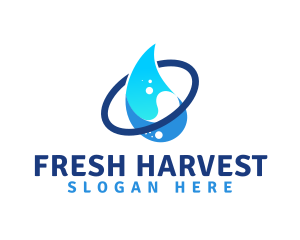 Fresh - Fresh Drinking Water logo design