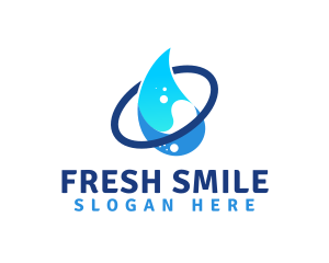 Fresh Drinking Water logo design