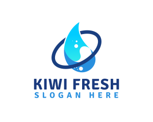 Fresh Drinking Water logo design