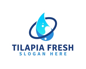 Fresh Drinking Water logo design