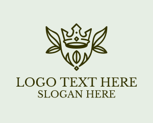 Laurel - Luxury Royal Crown logo design