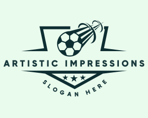 Soccer Ball Football logo design