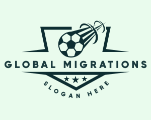 Soccer Ball Football logo design