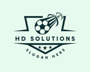 Soccer Ball Football logo design