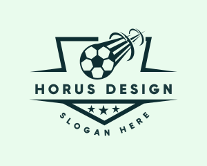 Soccer Ball Football logo design