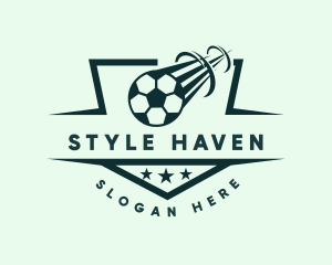 Soccer Ball Football logo design