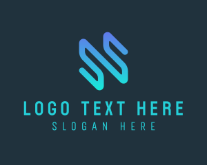 Letter S - Generic Multimedia Letter SS logo design
