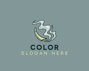 Nicotine - Tobacco Cigar Smoker logo design