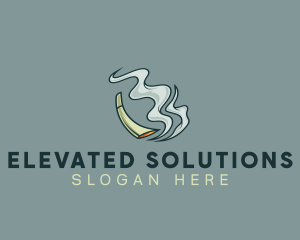 High - Tobacco Cigar Smoker logo design