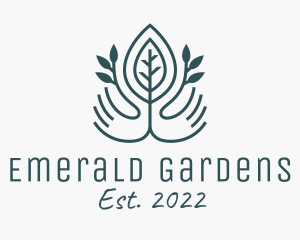 Green Leaf Garden  logo design