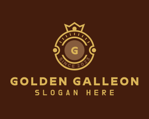 Golden Crown Business logo design