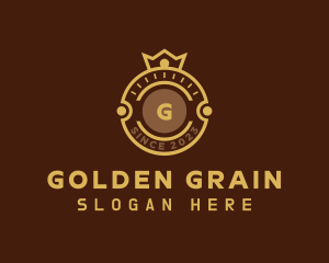 Golden Crown Business logo design