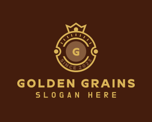 Golden Crown Business logo design