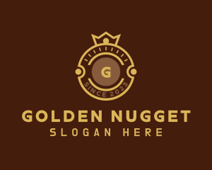 Golden Crown Business logo design