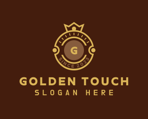 Golden Crown Business logo design