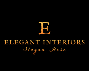 Elegant Luxury Oriental Hotel  logo design