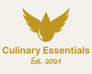 Essential Oil Wings logo design