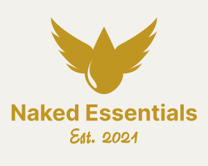 Essential Oil Wings logo design