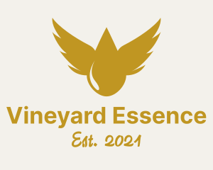 Essential Oil Wings logo design