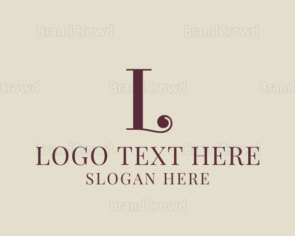 Elegant Attorney Legal Logo