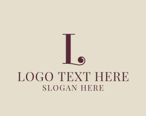 Elegant Attorney Legal Logo